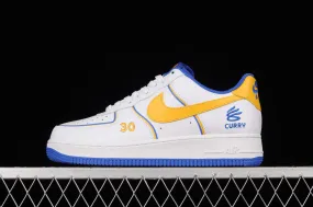 Nike Air Force 1 07 Low Curry White Blue Yellow BS8856-115