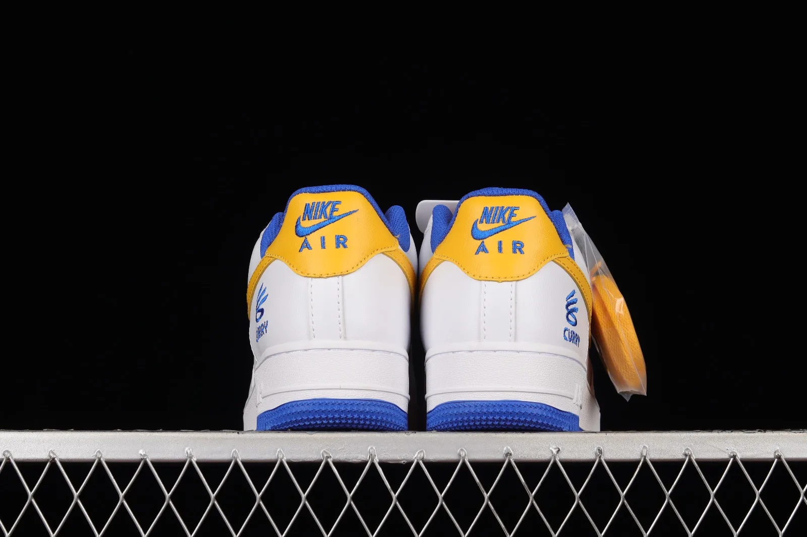 Nike Air Force 1 07 Low Curry White Blue Yellow BS8856-115