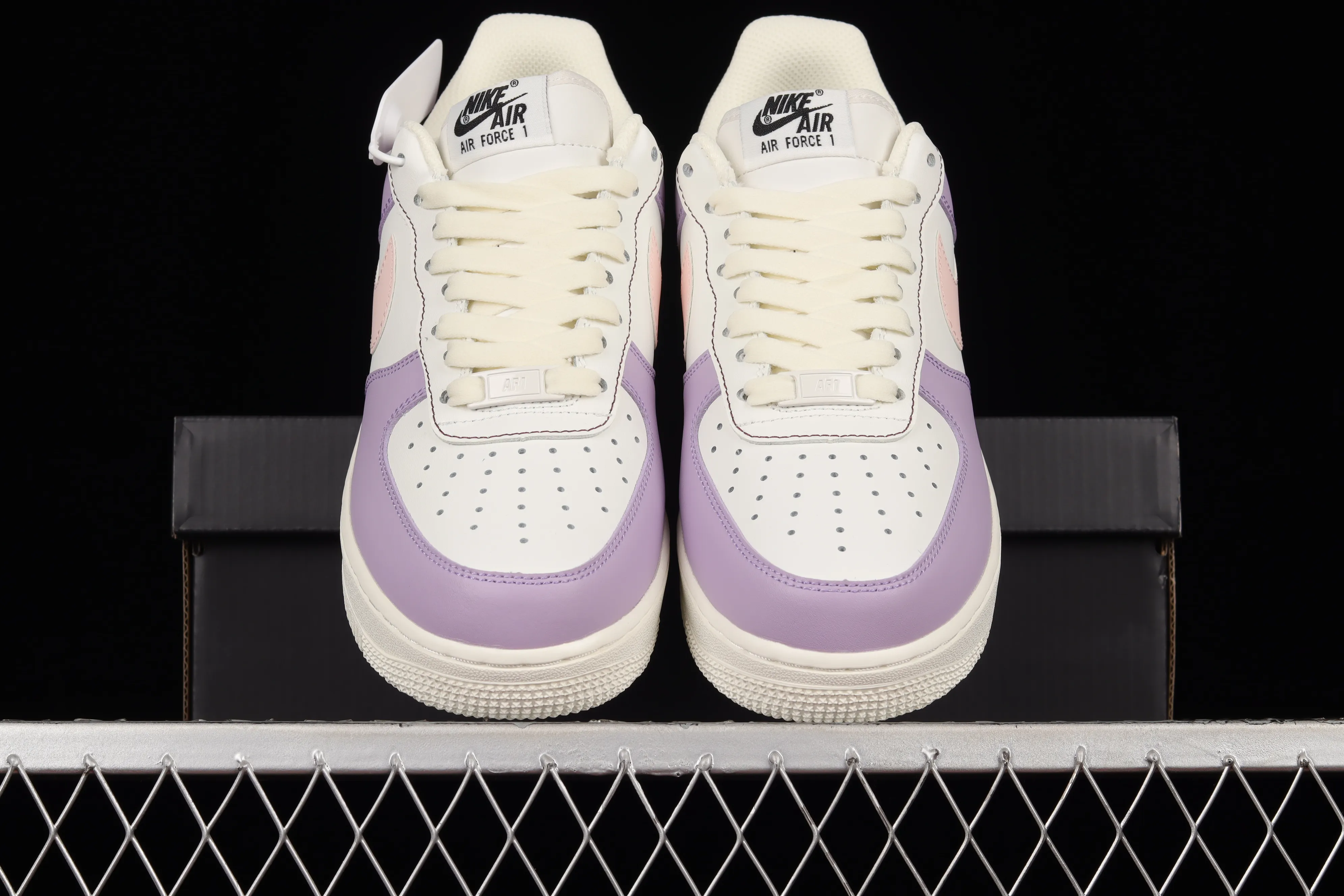 Nike Air Force 1 07 Low Rice White Pink Purple DQ6810-286