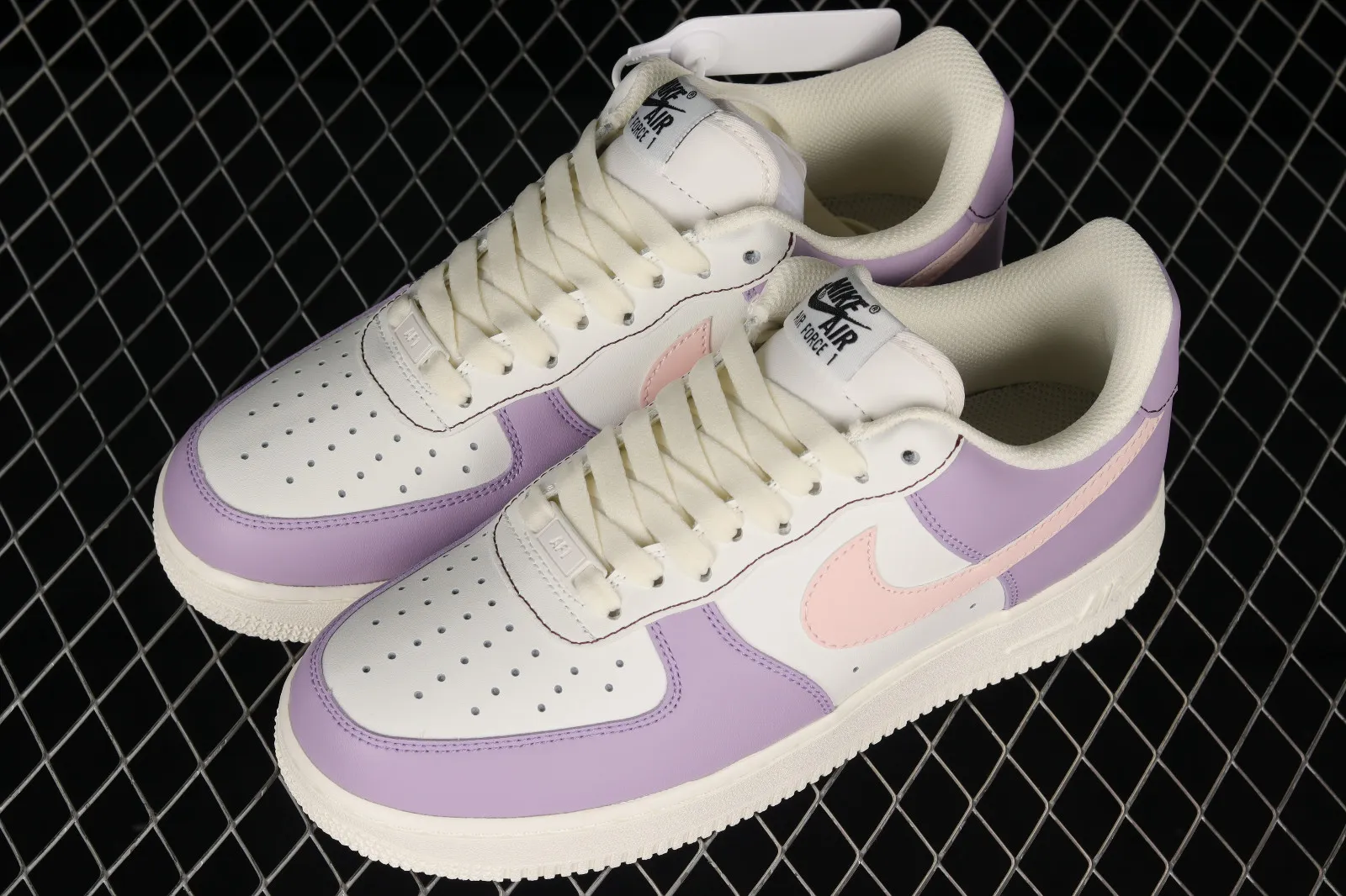 Nike Air Force 1 07 Low Rice White Pink Purple DQ6810-286