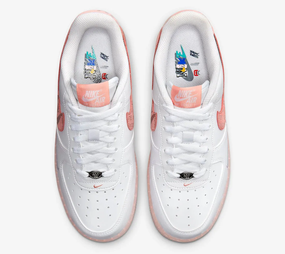 Nike Air Force 1 Low Copy Paste Pink White DQ5019-100