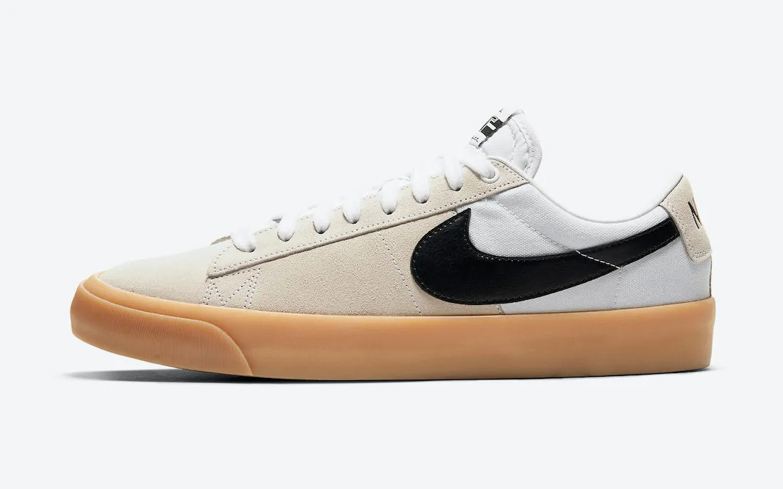 Nike SB Zoom Blazer Low Pro GT White Gum Black DC7695-100