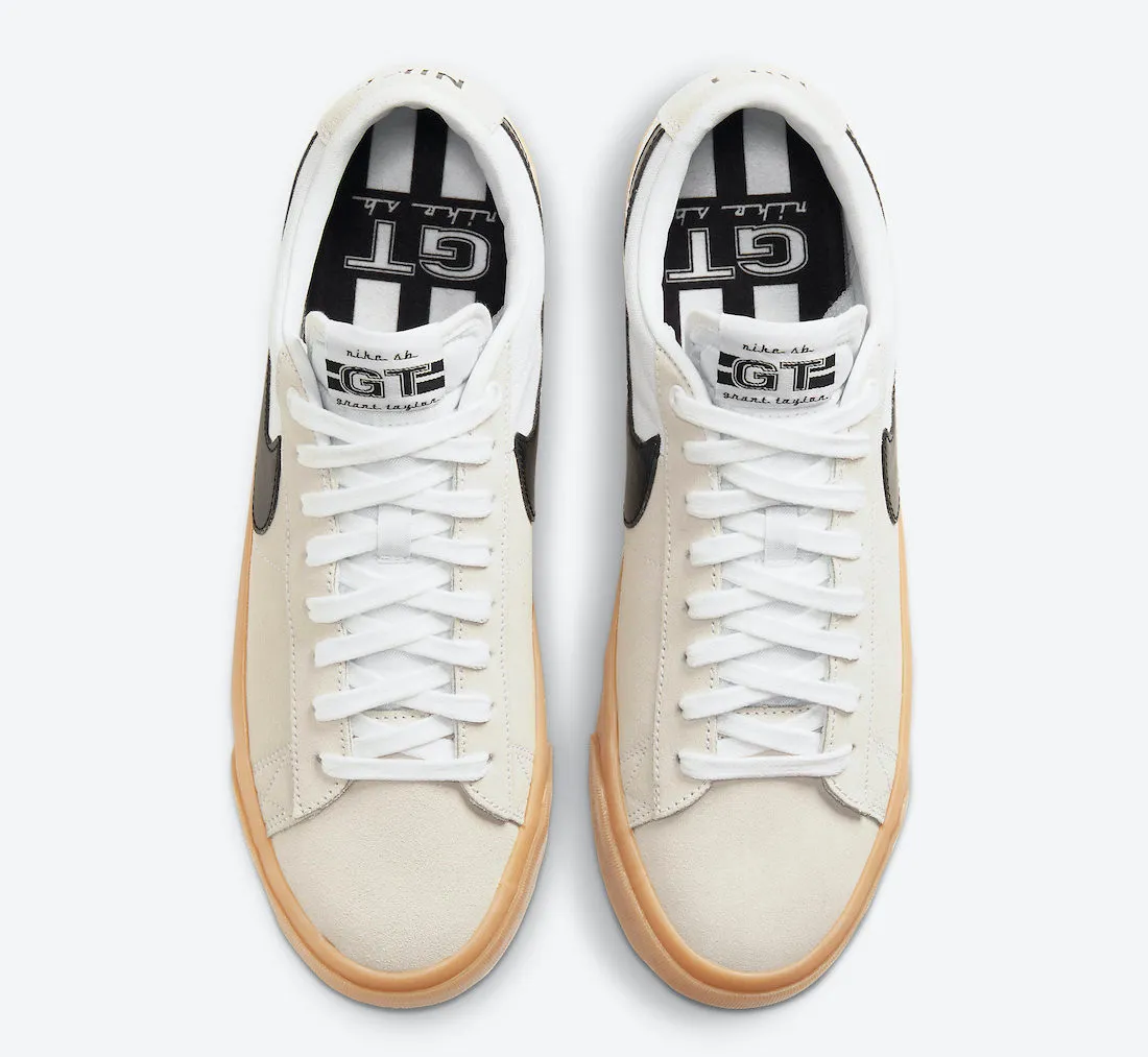 Nike SB Zoom Blazer Low Pro GT White Gum Black DC7695-100