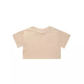 Play by Rylee & Cru Tech Crop Tee - Polka Dot