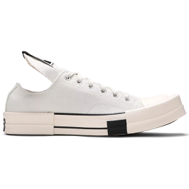 Rick Owens x Converse TURBODRK Chuck 70 Low Lily White