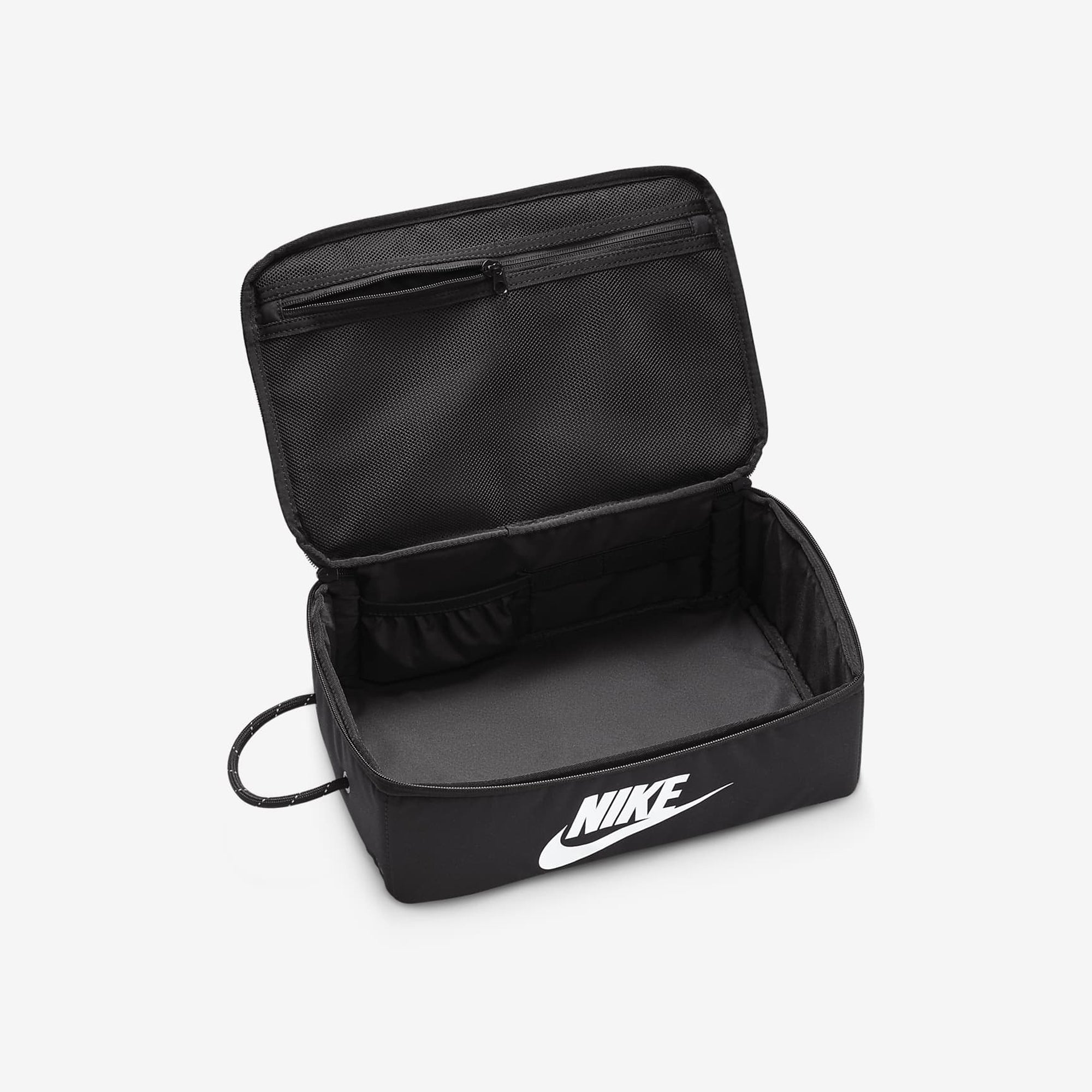 SHOE BOX BAG (12L) 'BLACK/BLACK/WHITE'