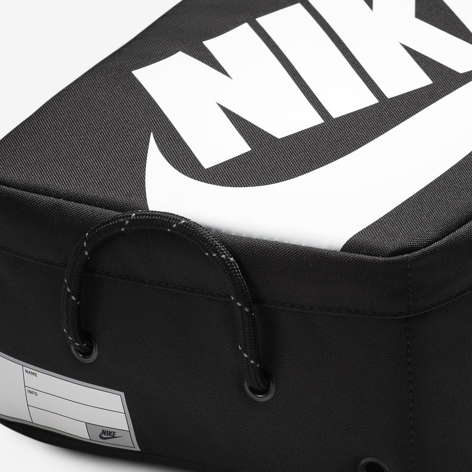 SHOE BOX BAG (12L) 'BLACK/BLACK/WHITE'