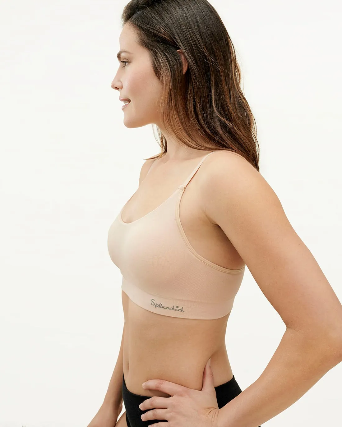 The Seamless Wirefree Lounge Bra