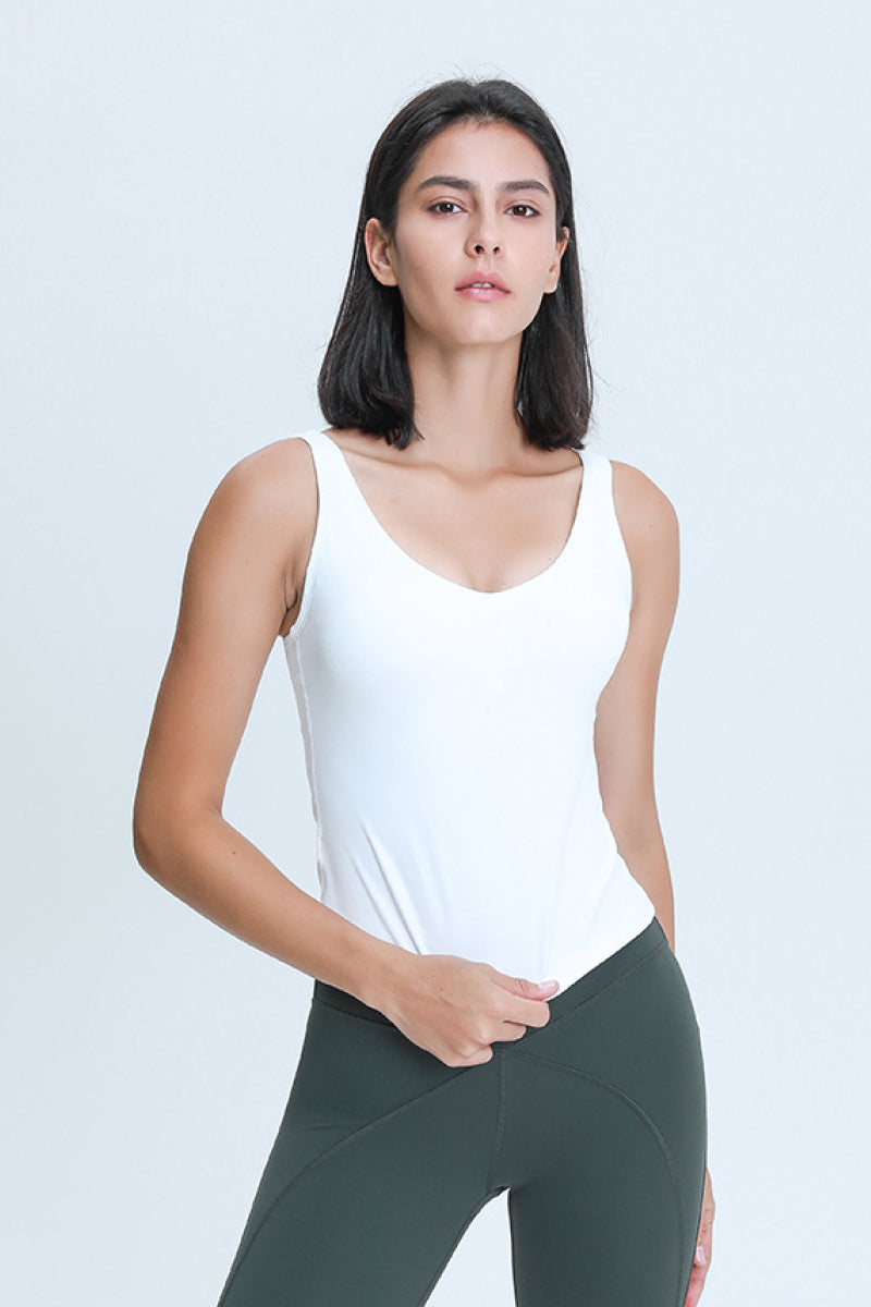 V-Neck Active Tank