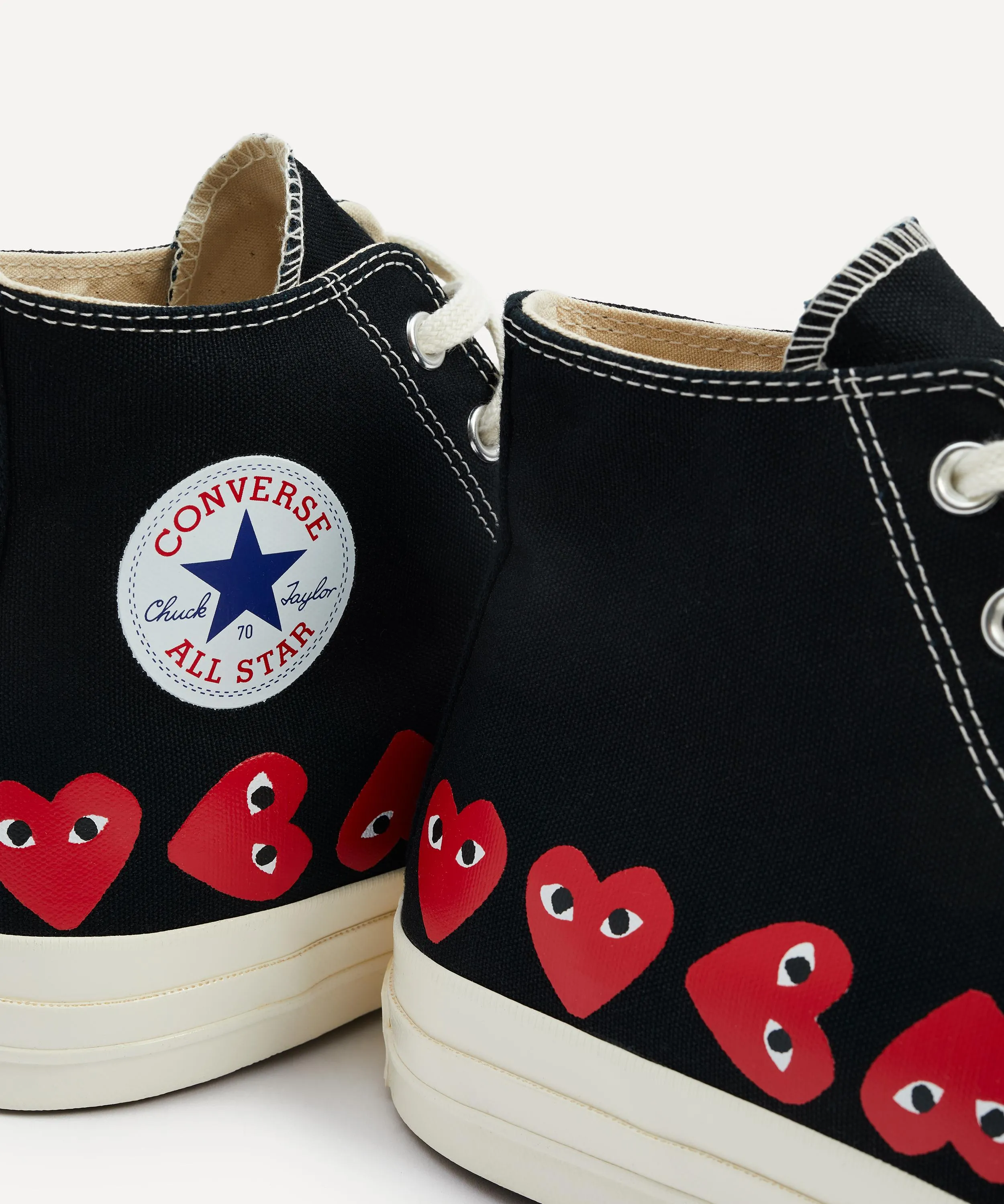 x Converse PLAY Chuck 70 Multi Heart High-Top Trainers